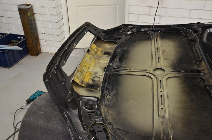 Astra G изготовление панели из стеклопластика