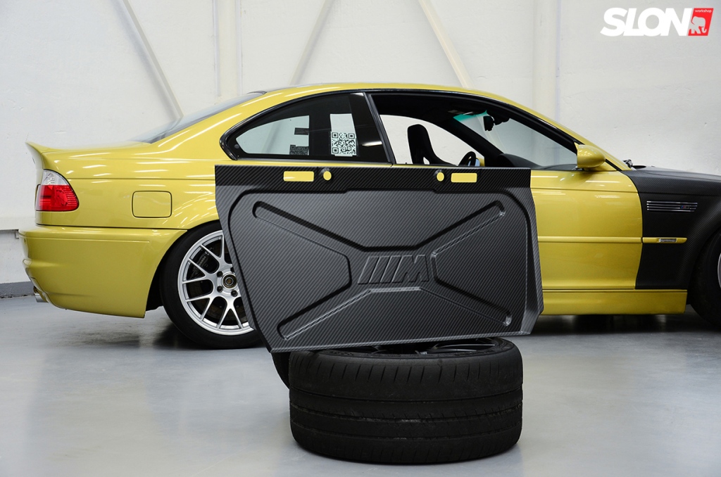 BMW E46 M3 Carbon-Fiber Strengthening&nbsp;Wall
