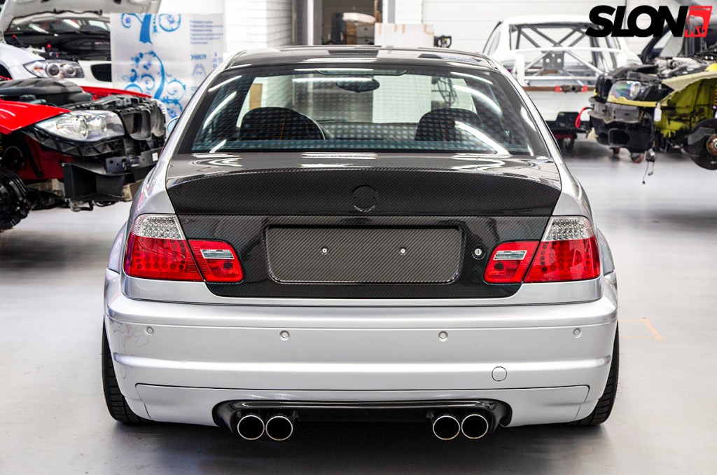 BMW E46 M3 CSL carbon fiber boot&nbsp;lid